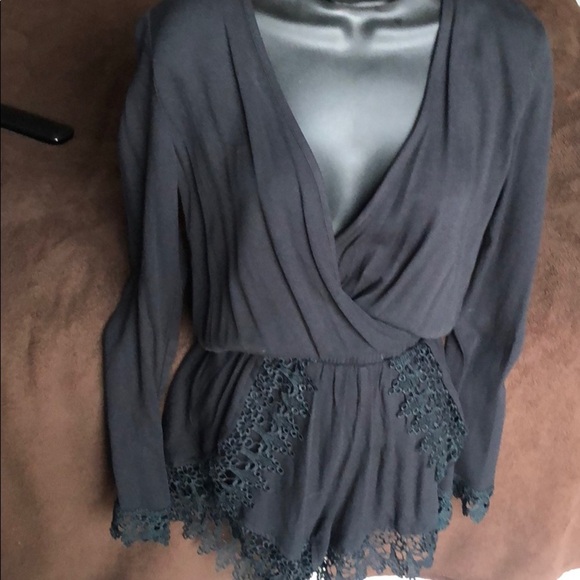 OneHart Black Romper - Picture 3 of 4